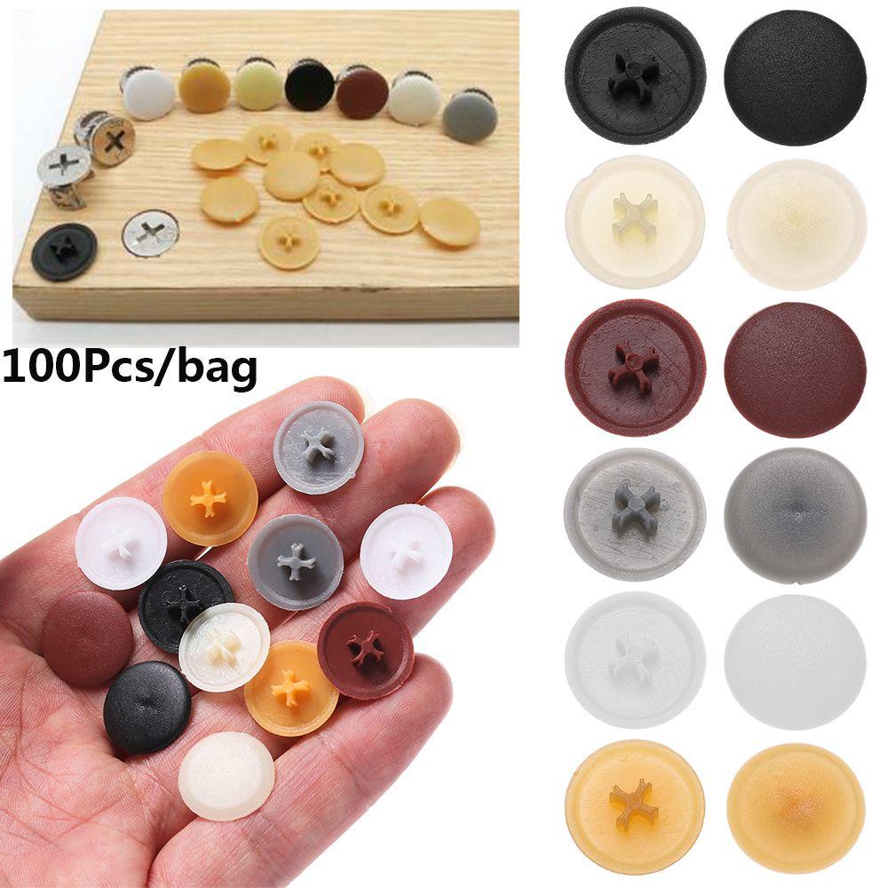 Set 100 Ốc Vít Nhựa Dùng Để Trang Trí Đa Năng Tiện Dụng