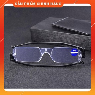 Kính lão thị viễn thị xoay 360 độ hàng Nhật bản chính hãng tặng vỏ đựng như ảnh nam nữ chống UV