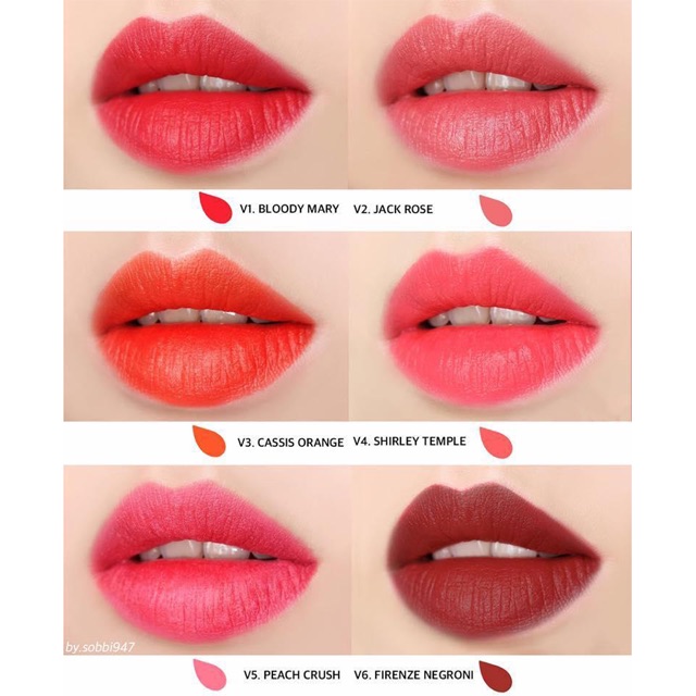 Son kem lì Merzy V6 Another Me The First Velvet Tint Ver 1 và Ver 2 | BigBuy360 - bigbuy360.vn