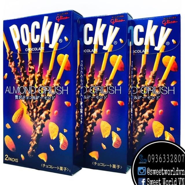 Bánh que Pocky Glico (25g) - Nhật Bản