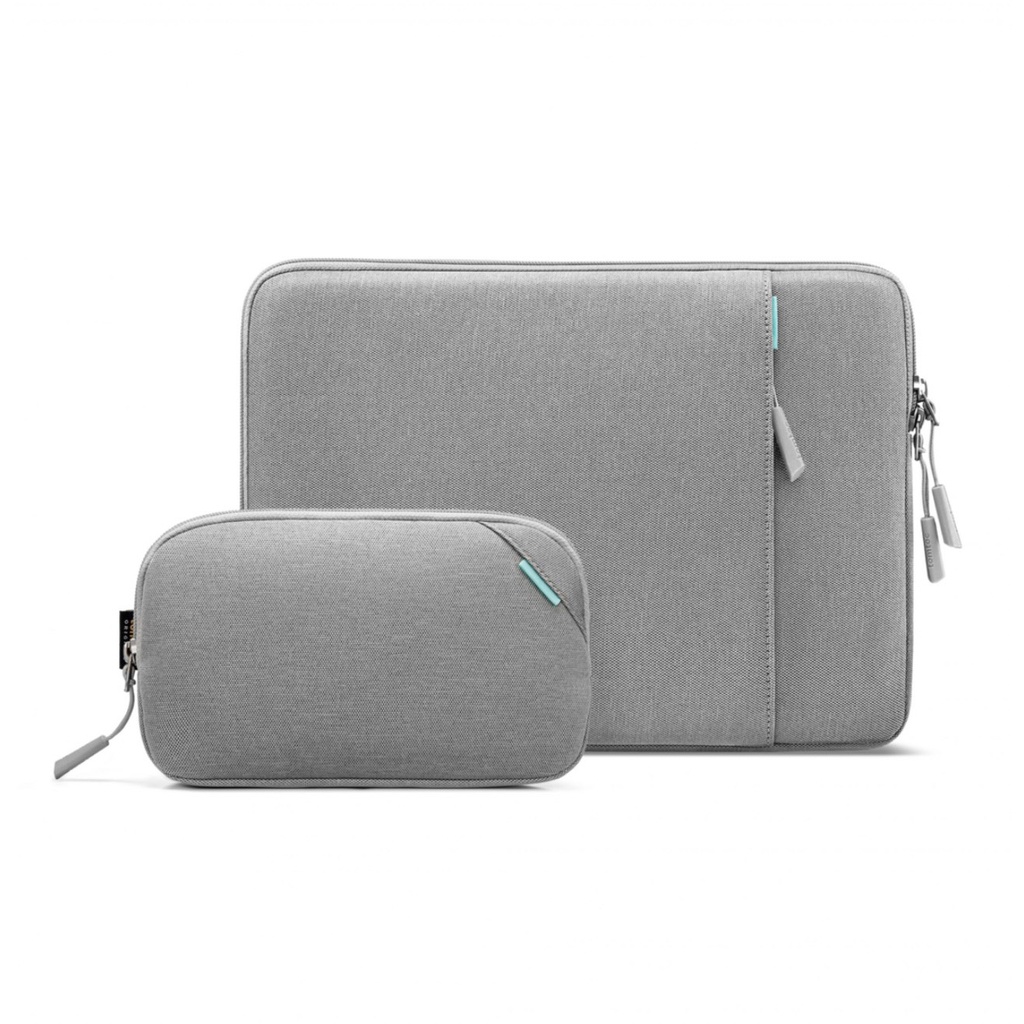 COMBO TÚI CHỐNG SỐC TOMTOC (USA) 360* PROTECTIVE KÈM TÚI PHỤ KIỆN CHO MACBOOK - A13