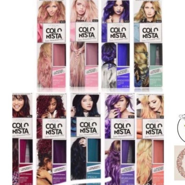 [Hàng sẵn] Thuốc nhuộm tóc dạng kem L'OREAL COLORISTA WASHOUT | BigBuy360 - bigbuy360.vn