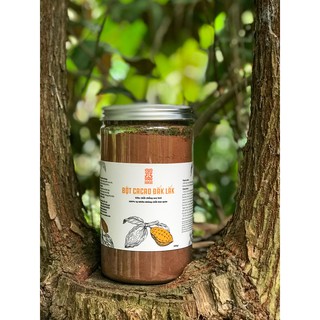 Bột cacao nguyên chất 100% từ Đắk Lắk giàu bơ cacao chocolate DAKDO 500gr