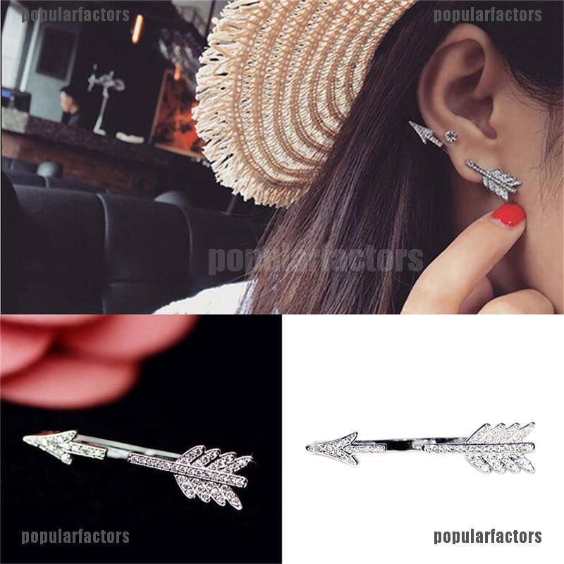 Đôi Bông Tai Hình Trái Tim Nạm Đá