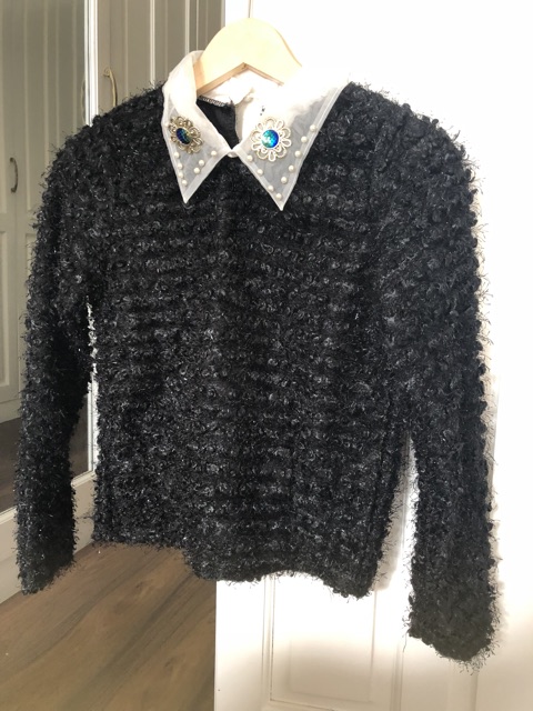 Áo lông đính đá