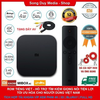 Android TV Mibox 4c | ROM Tiếng Việt | hỗ trợ 4K HDR | DTS HD