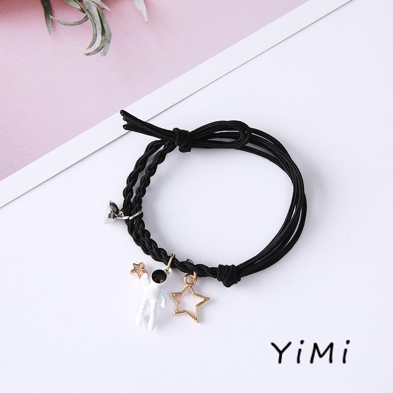 【Yimi.Vn】 Dây Thun Cột Tóc Cặp Đôi Bằng Cao Su Cảm Ứng Trực Tiếp Từ Nhà Sản Xuất Phi Hành Gia Cho Nữ