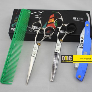 KÉO CẮT TÓC TITAN 6 inch AT-09&AT-09-B chuyên dùng cho barber / salon