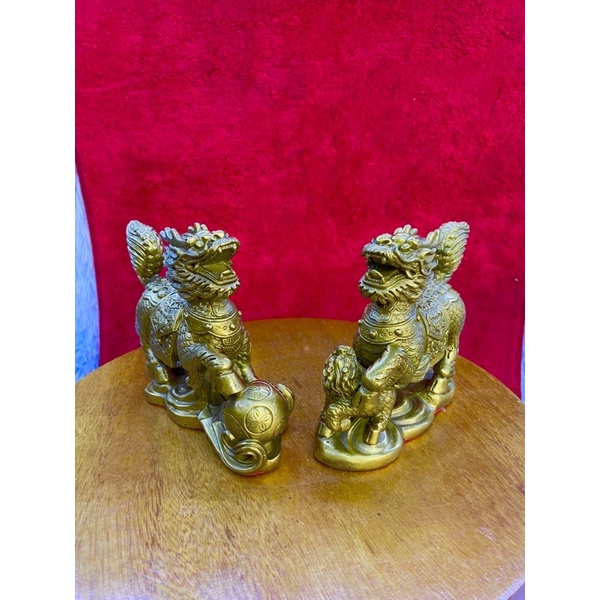 Cặp Kỳ Lân Cầu Con