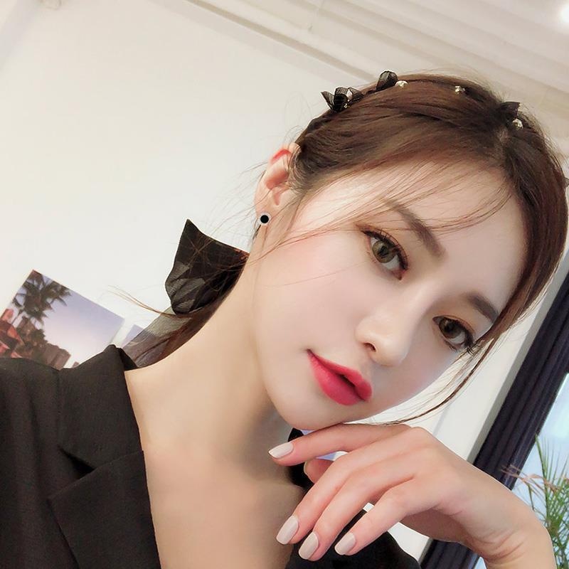 Khuyên tai hình cỏ ba lá mạ bạc 925 thiết kế đơn giản cá tính cho nữ