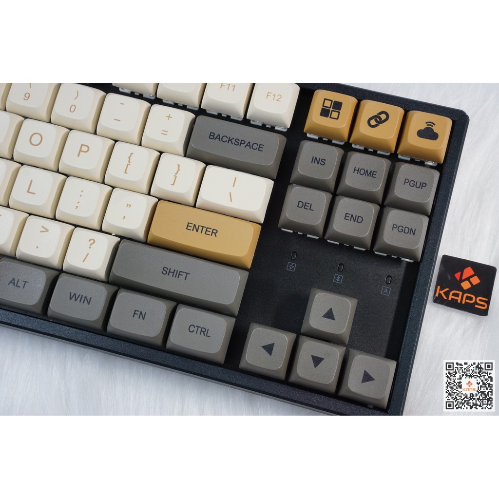 [New design] Keycap SHIMMER Fullbox - profile XDA - keycap PBT - Dyesub - 125 nút cho bàn phím cơ IKBC, Edra, Keychron