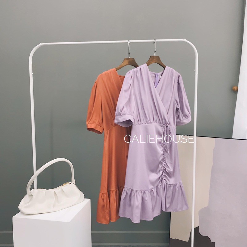 Đầm Calie House màu tím size M