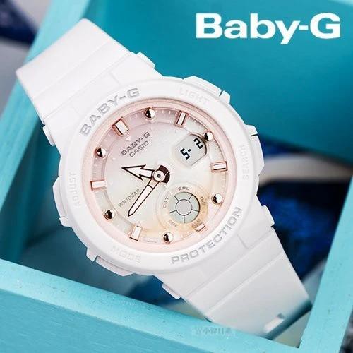 Đồng hồ casio nữ dây nhựa BABYG BGA-250-7A2DR chính hãng