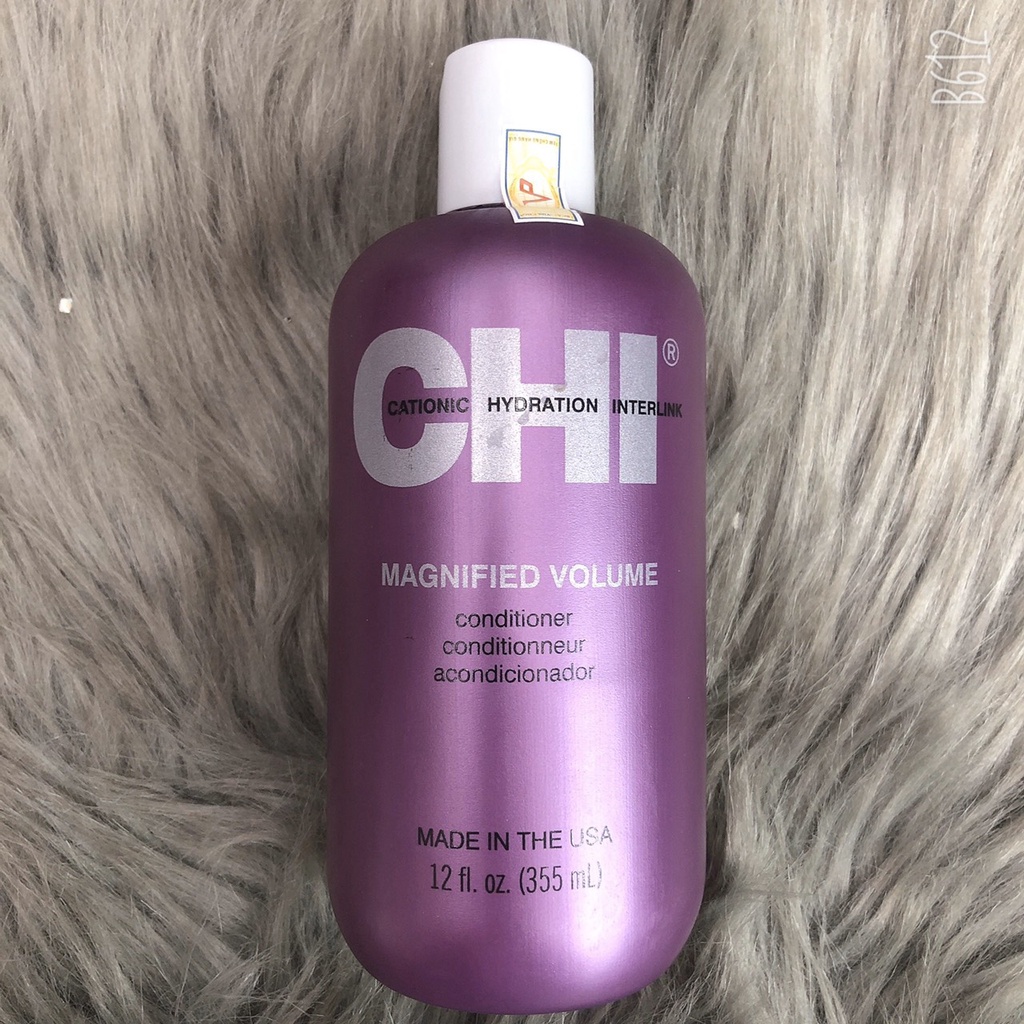 Bộ gội xả tăng phồng cho tóc uốn , tóc mỏng , xẹp CHI MAGNIFIED VOLUME 355ML ( hàng chính hãng )