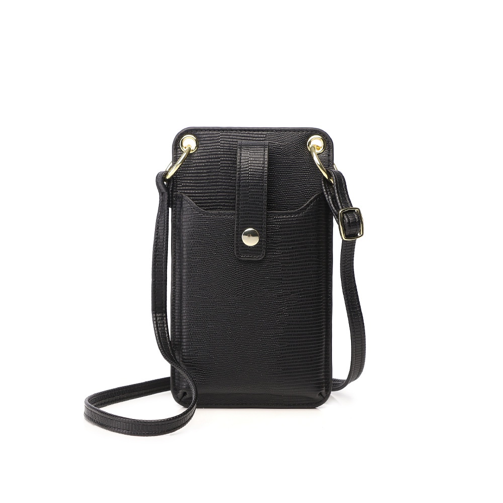 Túi Đeo Chéo Vai Da Mềm Mini Họa Tiết Da Rắn Thời Trang Mới