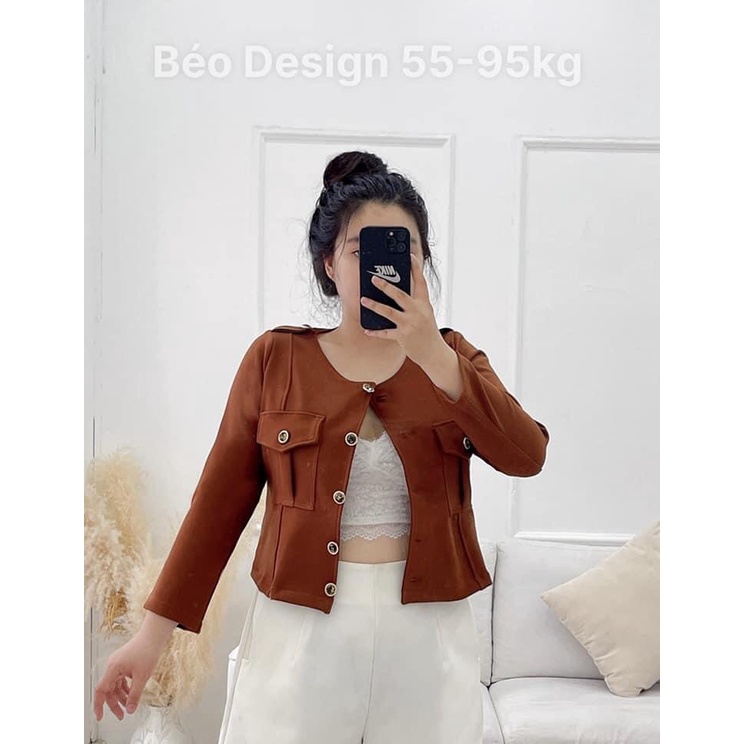 Áo khoác túi hộp Bigszie | BigBuy360 - bigbuy360.vn