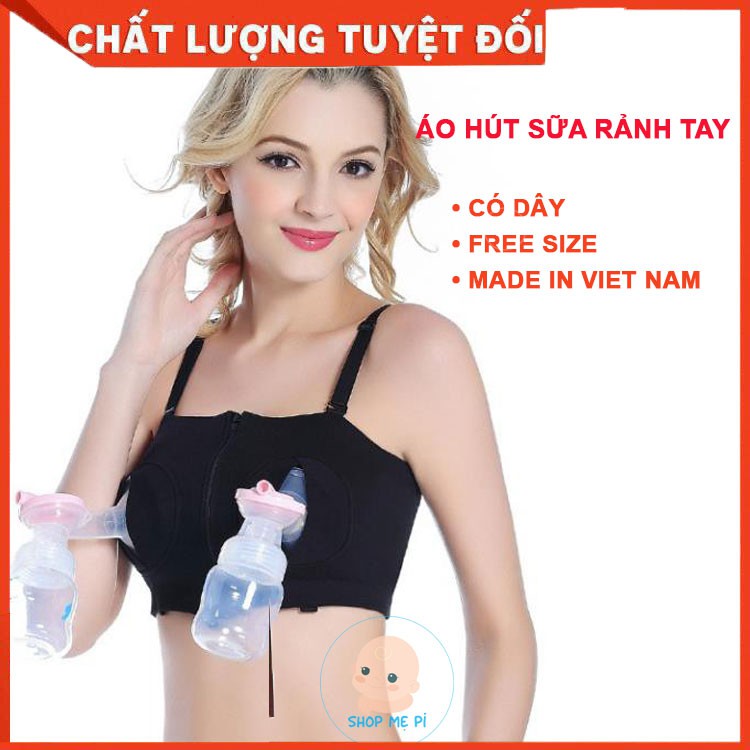  Áo hút sữa rảnh tay loại có dây