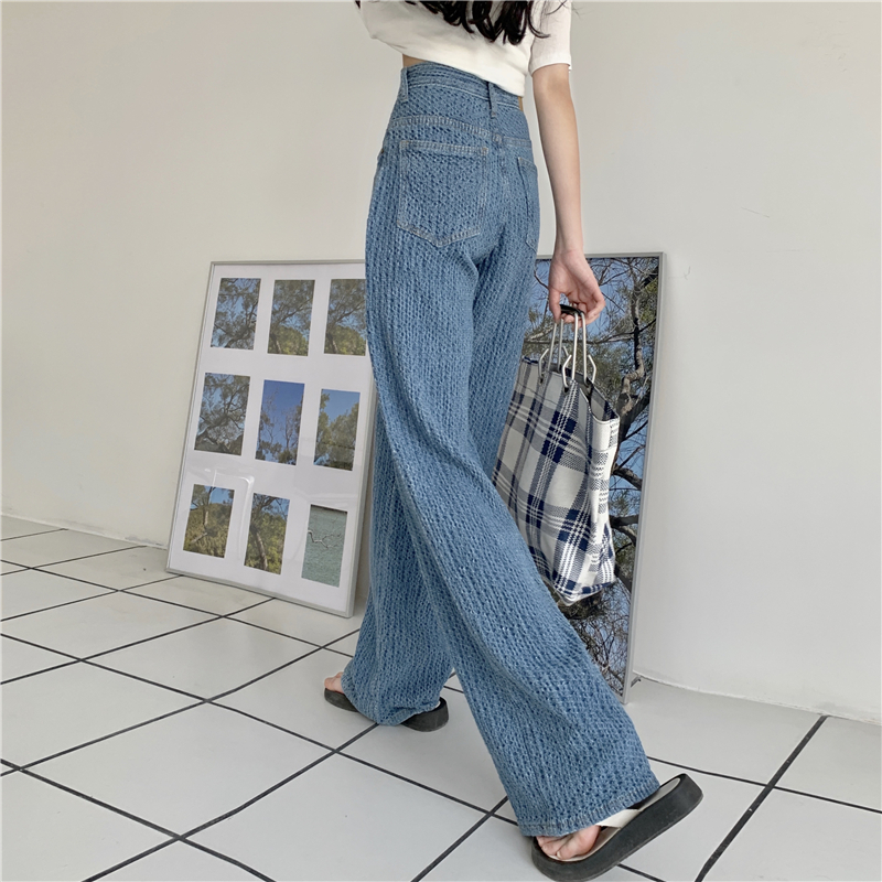 Quần Jeans Dài Ống Rộng Thời Trang Dành Cho Nữ | BigBuy360 - bigbuy360.vn