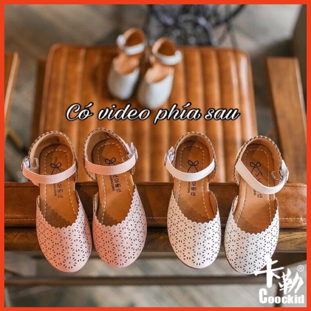 Giày cho bé gái kiểu tiểu thư mùa hè