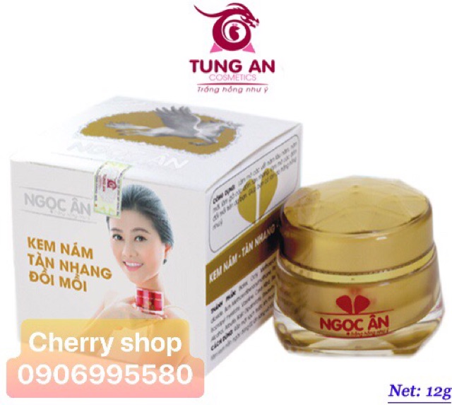 Kem Nám, Tàn nhang, Đồi mồi Ngọc Ân (12g) đủ hoá đơn