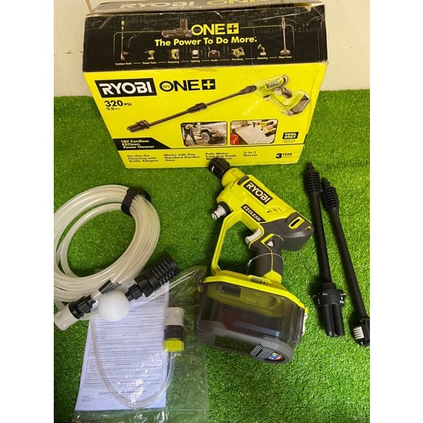 Máy rửa xe pin ryobi 18v