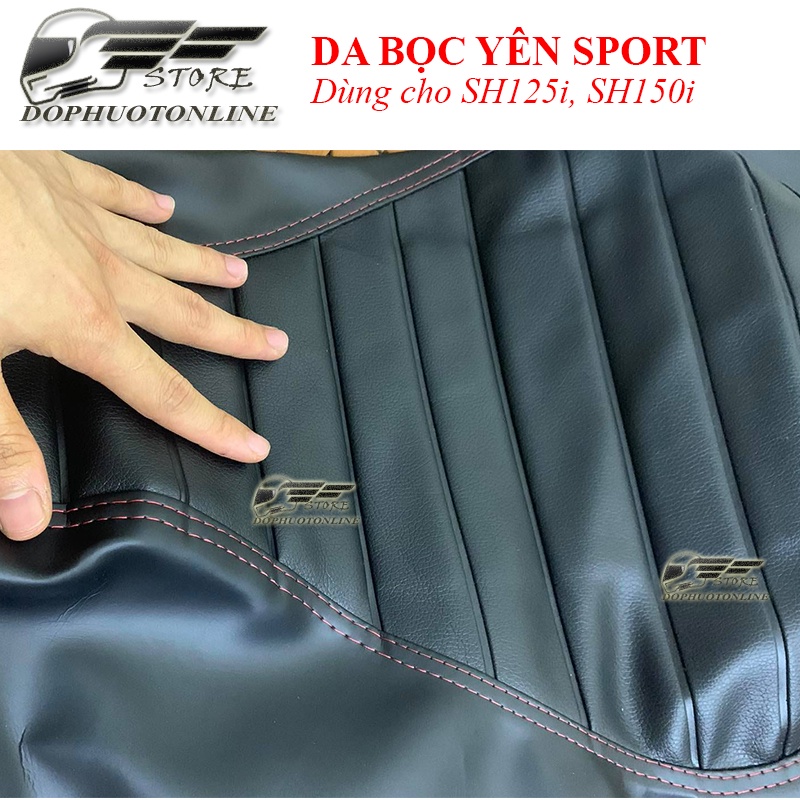 Vỏ Da Bọc Yên SH 2015 - 2014 Kiểu Dáng Thể Thao