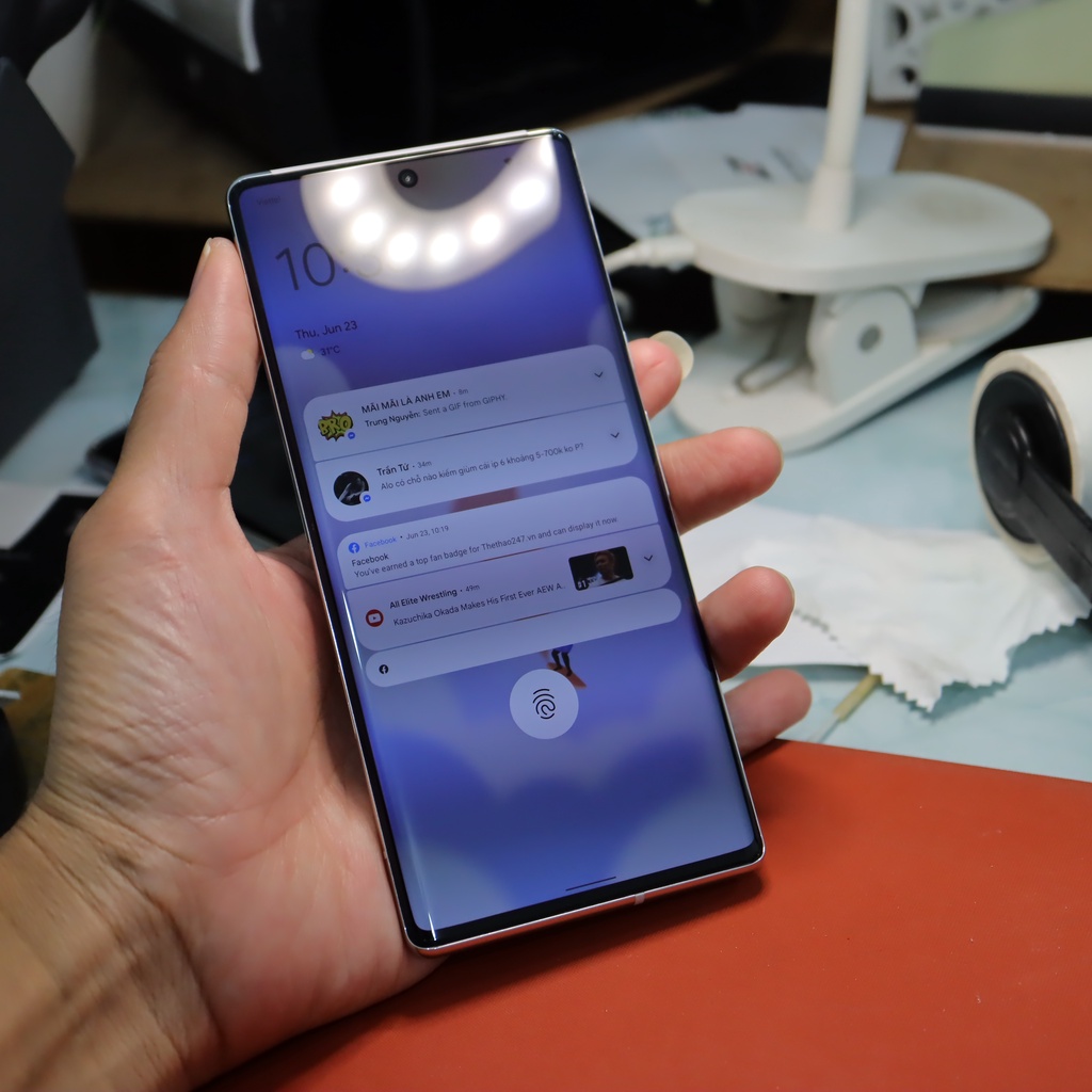 Miếng dán cường lực Google Pixel 6 Pro / Pixel 7 Pro Zacase keo UV cao cấp