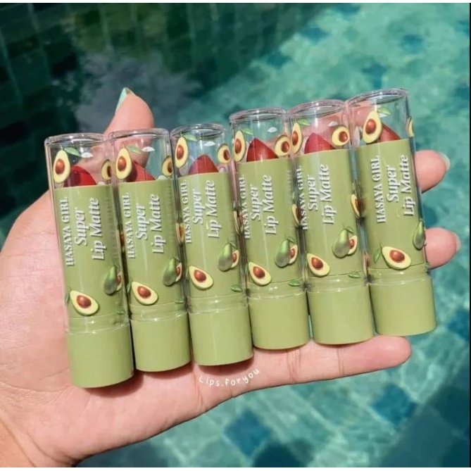 Son dưỡng môi có màu Hasaya Girl Aloe Vera 99% Thái Lan