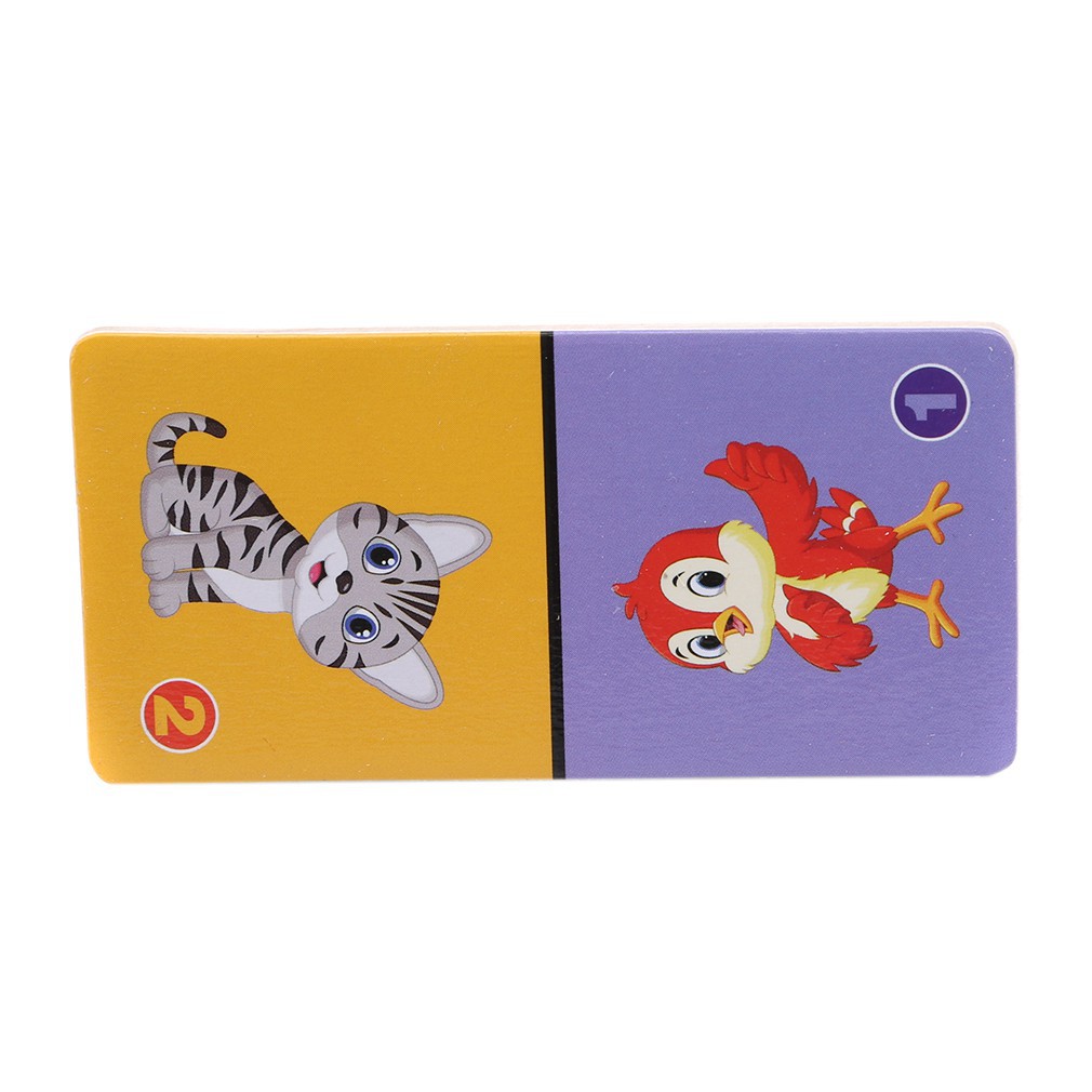 Đồ chơi domino hình thú cho bé