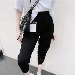 Quần Bom Lửng Xoắn Thun Gân