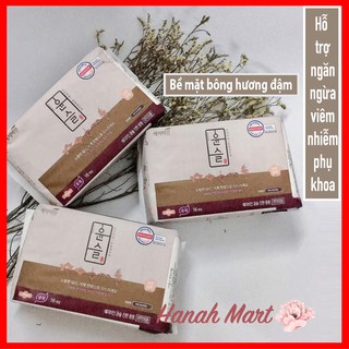 Băng vệ sinh thảo dược Yejimiin Plus cotton Rich ngăn ngừa viêm phụ khoa, nhập khẩu Hàn Quốc