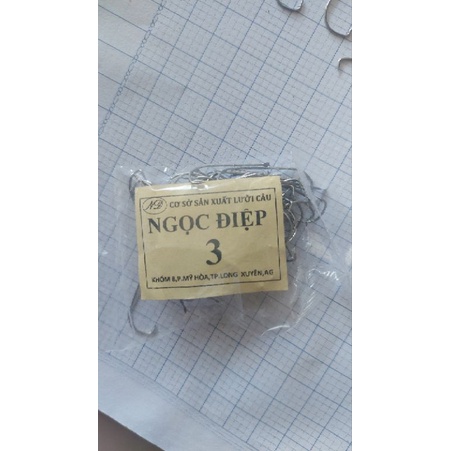 LƯỠI CÂU TÔM CÀNG XANH INOX