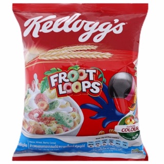 12 gói ngũ cốc ăn sáng Kellogg’s Froot Loops 15g
