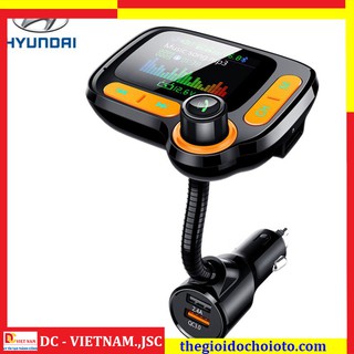 Tẩu nghe nhạc, điện thoại rảnh tay bluetooth dùng trên ô tô thương hiệu cao cấp Hyundai C86 - Hàng Chính Hãng -  Hàng Ca
