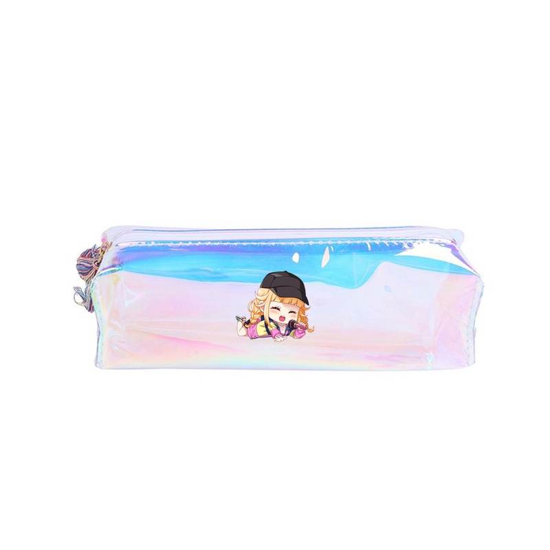 Hộp bút hologram in hình KHỔNG MINH THÍCH ĐI QUẨY bóp viết đựng bút đồ dùng học tập