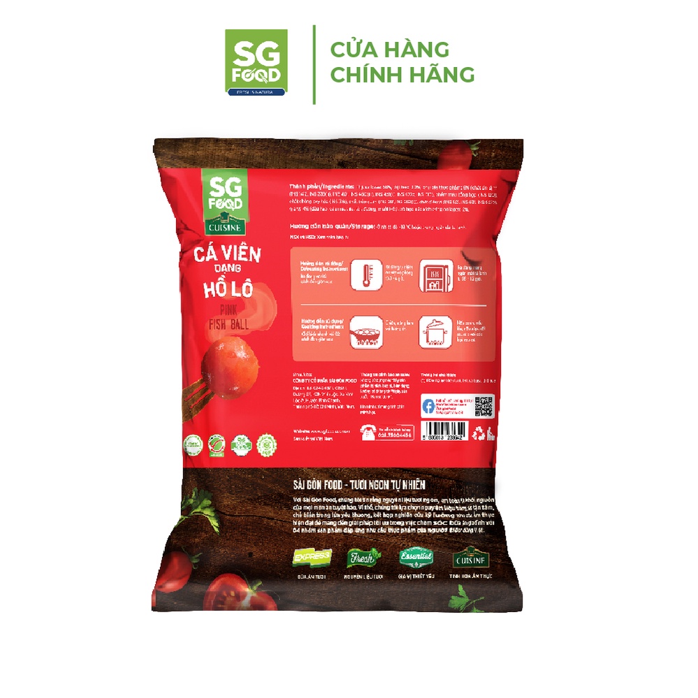 Cá Viên Hồ Lô SG Food 330g