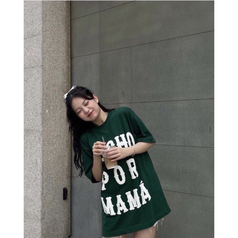 Áo Thun Xanh Lá Nam Nữ Unisex - Phông Dáng Rộng Tay Lỡ Ulzzang Vintage Phong Cách Hàn Quốc