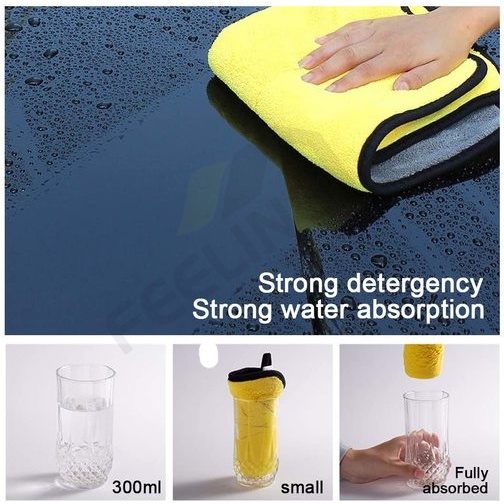 Cảm Giác Như Thật  Khăn Vải Vi Sợi Lau Chùi Xe Ô Tô Đa Năng