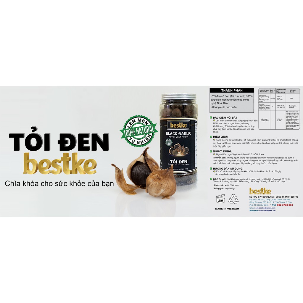 COMBO 2 HỘP = 1 KG TỎI ĐEN bestke Loại 1 cao cấp xuất khẩu, black garlic, QUÀ BIẾU RẤT Ý NGHĨA CHO NGƯỜI THÂN | BigBuy360 - bigbuy360.vn