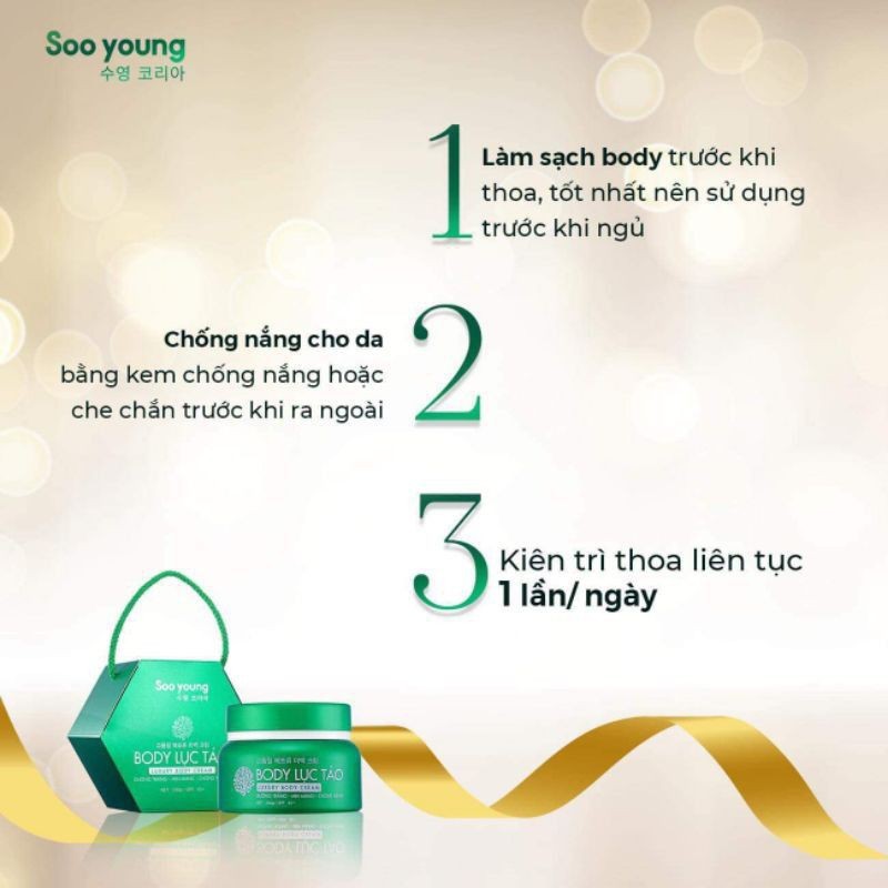 [CAM KẾT CHẤT LƯỢNG] - Kem Body Lục Tảo Soo Young Chính Hãng | BigBuy360 - bigbuy360.vn