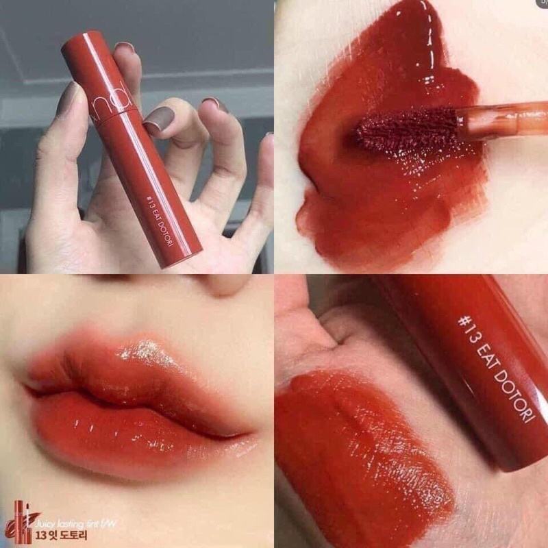 Son Romand Juicy Lasting Tint là dạng son tint bóng - Son Romand bóng