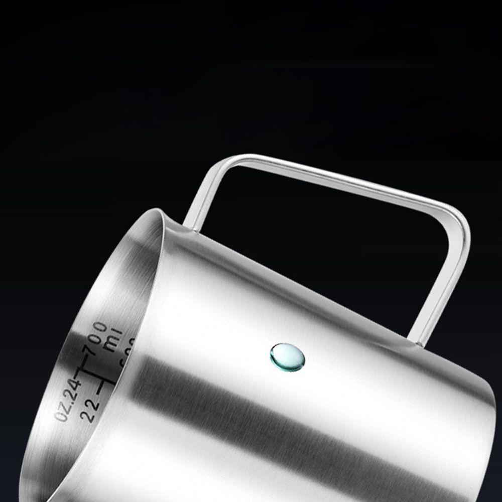 Bình Pha Sữa/Cà Phê Bằng Inox Dung Tích 500ml Tiện Dụng