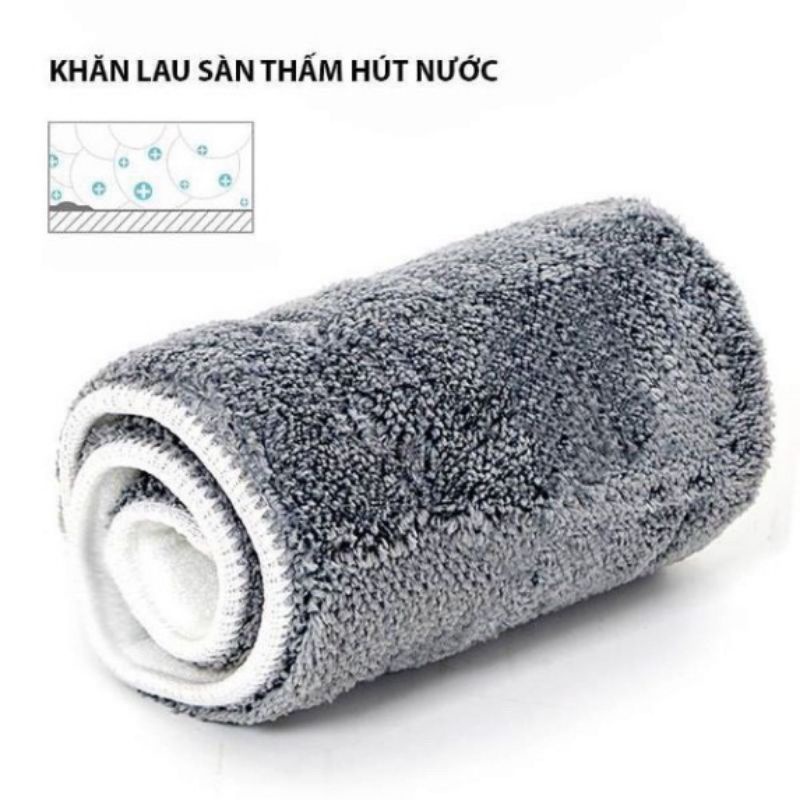 Miếng lau nhà thay thế cây lau nhà phun sương Decor 4.0