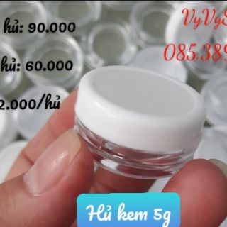 Combo 100 hủ chiết 5g