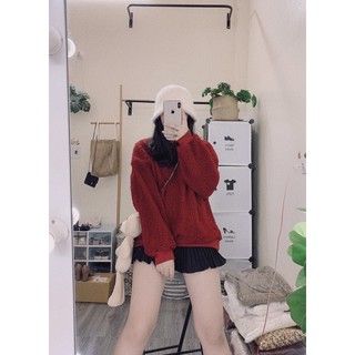 ( Ảnh thật ) Áo nỉ kèm gấu