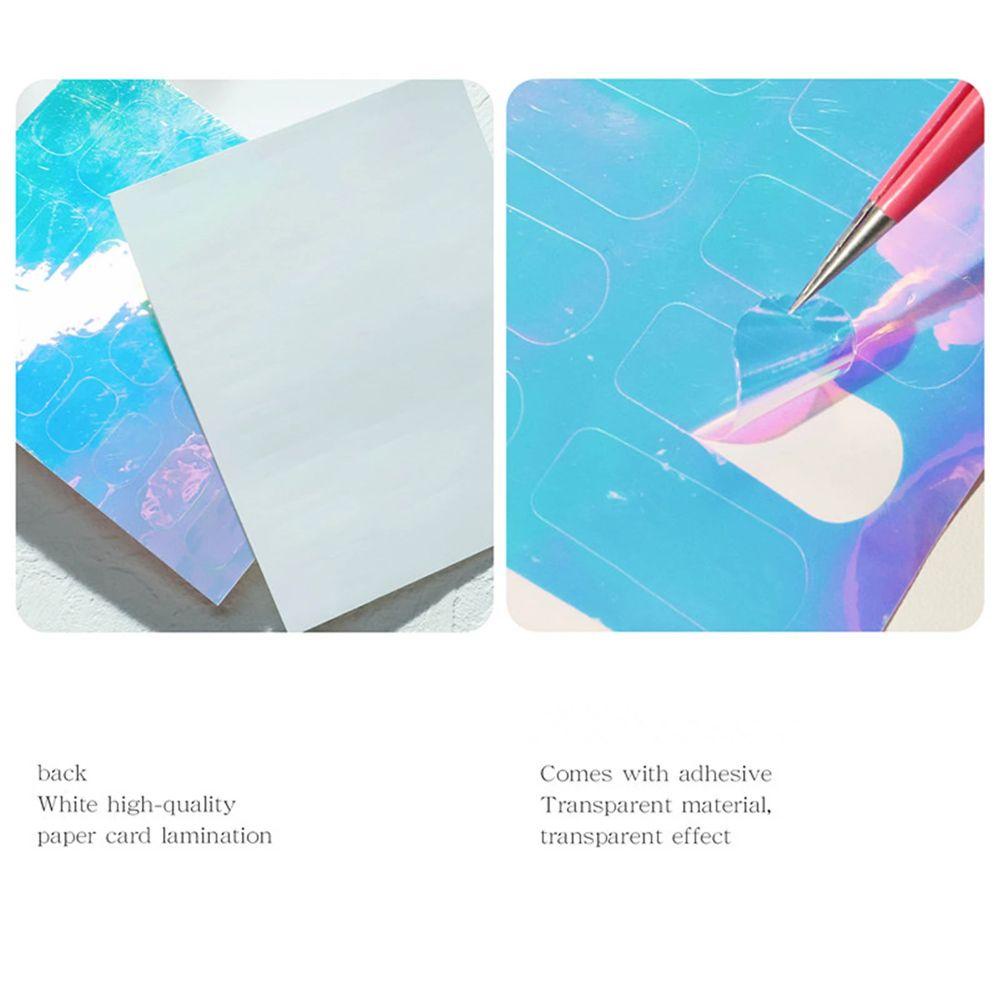 Giấy Foil Hologram Dán Móng Nghệ Thuật 3D