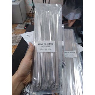 Dây rút inox 4.6x200mm ( bịch 100 sợi )