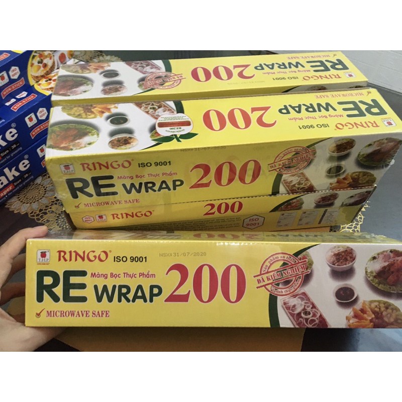 Màng bọc thực phẩm 200/250/450 Ringgo - Mango