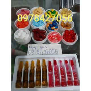 set kích trắng nhanh pha cho 1kg kem