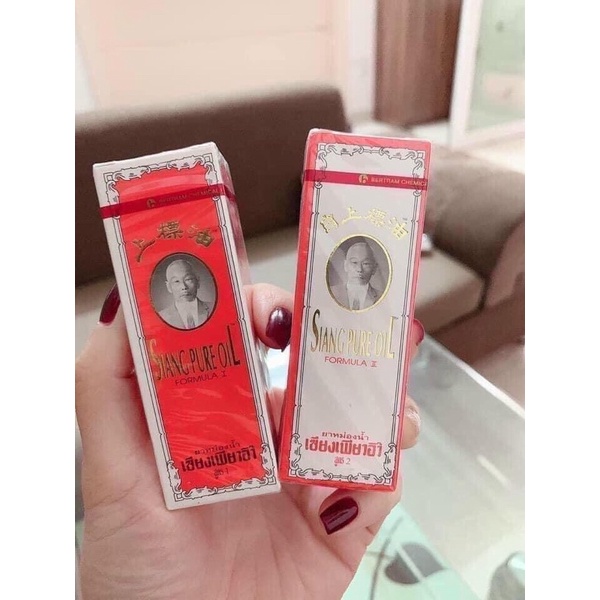 Combo 6 lọ dầu ông gia đỏ 25cc thái lan